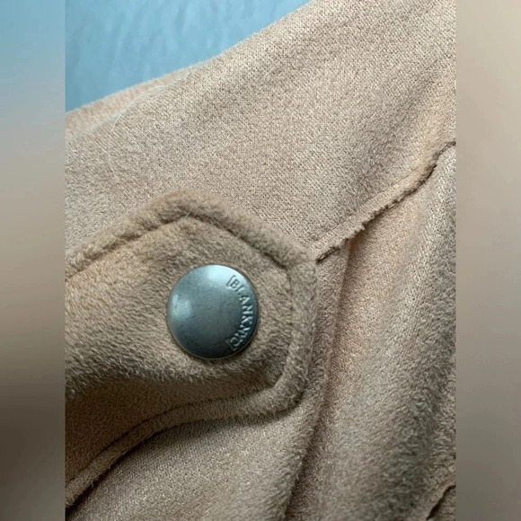 Blank NYC, military style jacket, Sand, size small - Picture 7 of 8